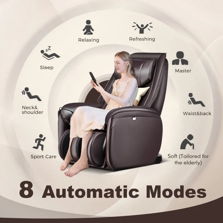 SOOTHE 26 - Full Body Zero Gravity Massage Chair with Pillow